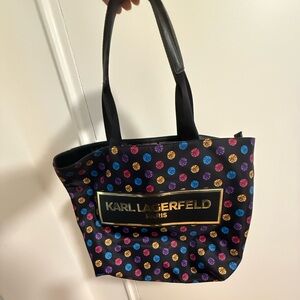 Karl Lagerfeld Multicolor Large Tote Bag